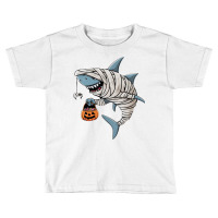 A Mummy Shark Halloween Toddler T-shirt | Artistshot