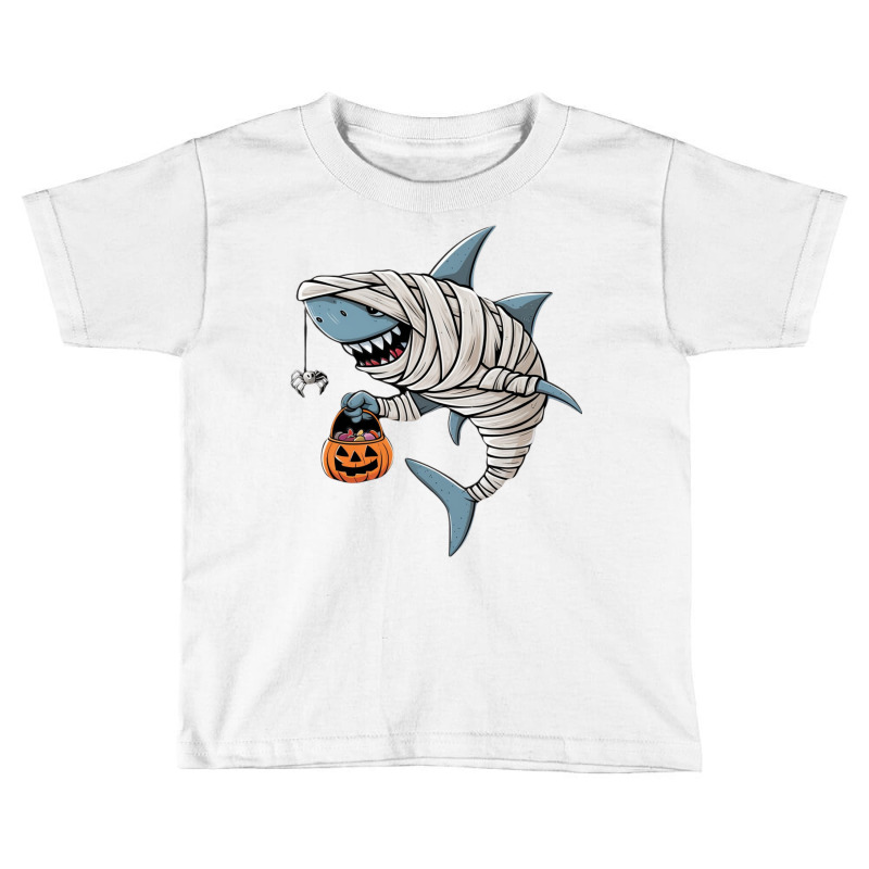 A Mummy Shark Halloween Toddler T-shirt | Artistshot