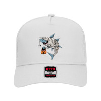 A Mummy Shark Halloween Mesh Back Trucker Hat | Artistshot