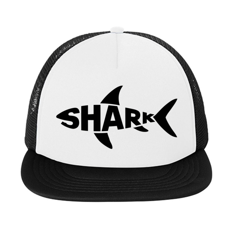 A Shark Foam Snapback hat by John Nichols | Artistshot