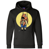 Bear And Man Images Champion Hoodie | Artistshot