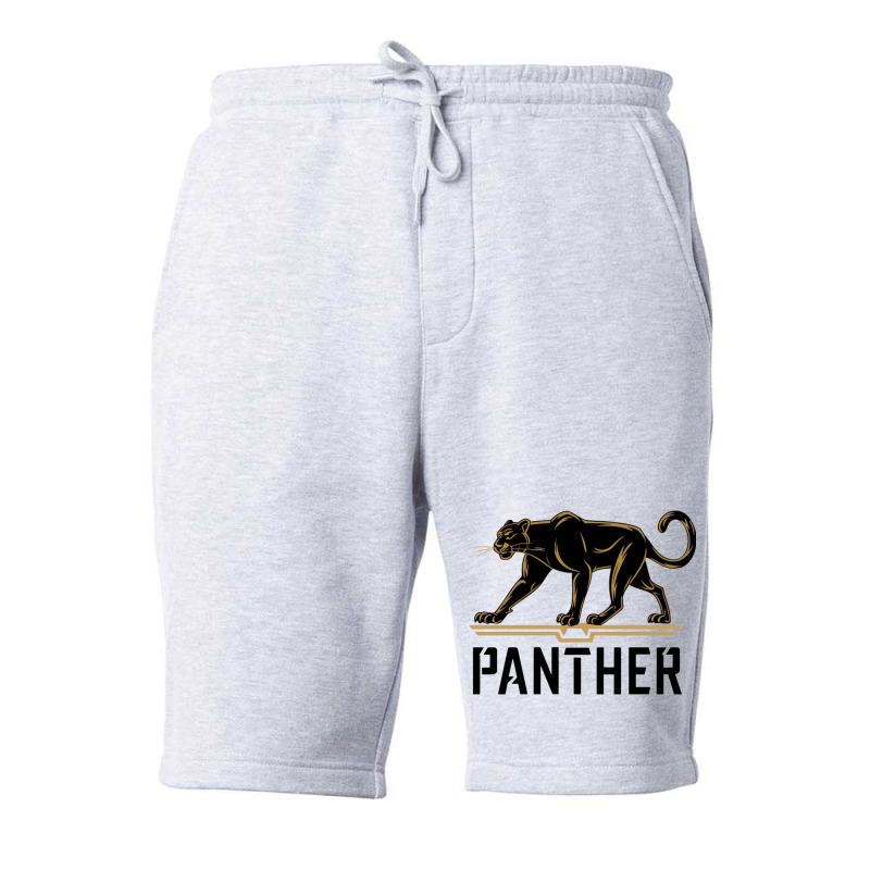 Panther Fleece Short by John Nichols | Artistshot