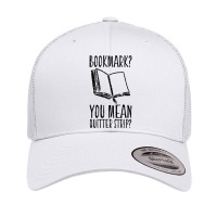 Funny Cool Unique Bookmark Perfect Book Nerd Gift T Shirt Retro Trucker Cap | Artistshot