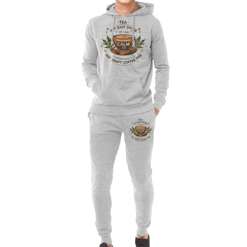 Tea My Daily Dose Of Calm Hoodie & Jogger Set | Artistshot