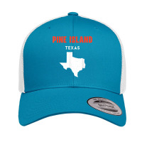 Pine Island Texas Usa State America Travel Texas T Shirt Retro Trucker Cap | Artistshot