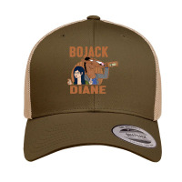 Retro  Bojack Cartoon Call Me Retro Trucker Cap | Artistshot