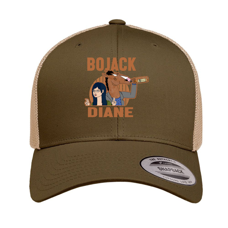 Retro  Bojack Cartoon Call Me Retro Trucker Cap by Reagan-Artist | Artistshot