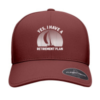 Funny Sailing Designs For Men Women Sailing Retirement Plan T Shirt Seamless Cap | Artistshot