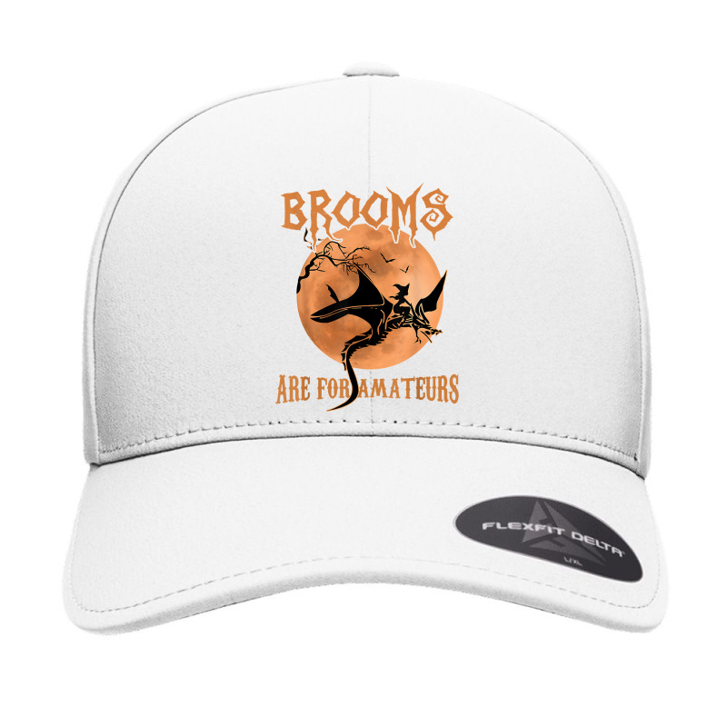 Brooms Are For Amateurs Dragon Riding Witches Halloween T Shirt Seamless Cap by jaiahlowes | Artistshot