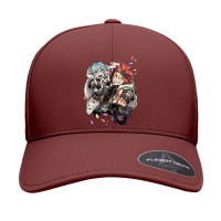 Graphic Picture  Light Novel Mens Funny Seamless Cap | Artistshot