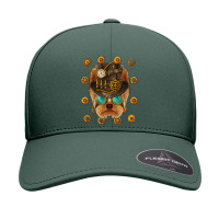 Steampunk Yorkshire Terrier T  Shirt Steampunk Yorkshire Terrier Medie Seamless Cap | Artistshot