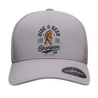 Bigfoot Hide And Seek Champion Funny Sasquatch Retro Vintage Seamless Cap | Artistshot