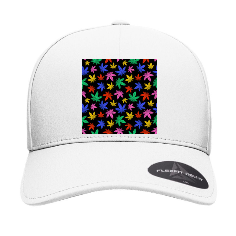 Colorful Marijuana Seamless Cap by Cosby | Artistshot