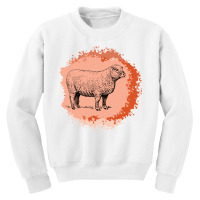 Vintage Sheep Youth Sweatshirt | Artistshot