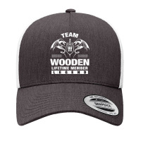 Team Wooden Lifetime Member Gifts T Shirt Yupoong Trucker Cap | Artistshot