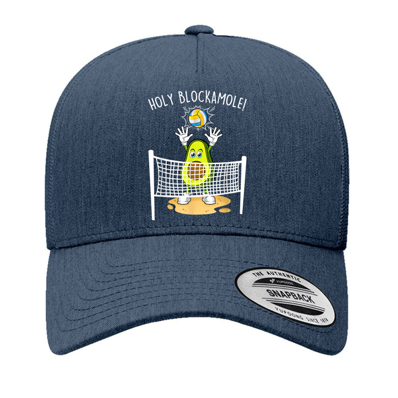 Funny Volleyball Holy Guacamole Player Blocker Men Women T Shirt Yupoong Trucker Cap by muhrlycogant3h | Artistshot