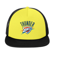 The-oklahoma-city-thunder-pen Foam Snapback Hat | Artistshot