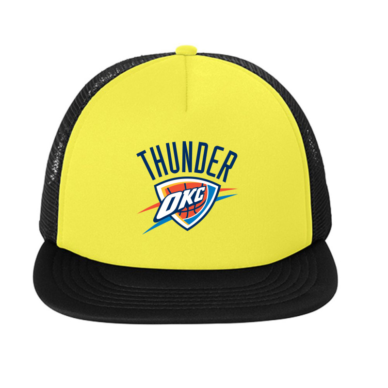 The-oklahoma-city-thunder-pen Foam Snapback hat by jandira | Artistshot