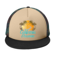 California Dreamin Foam Snapback Hat | Artistshot