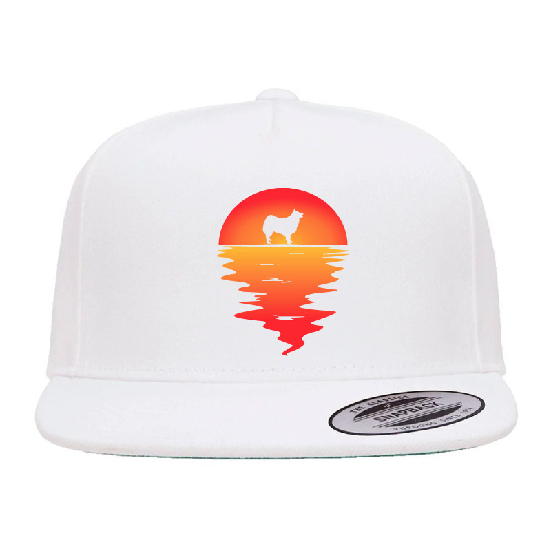 Icelandic T  Shirt Sunset Dog Icelandic Sheepdog T  Shirt 5 panel snapback cap by vivaciouslimb | Artistshot