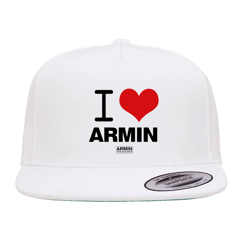 I Love Armin Armin Van Buuren 5 Panel Snapback Cap | Artistshot