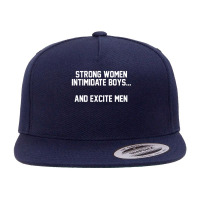 Strong Women Intimidate Boys And Excite [tb] 5 Panel Snapback Cap | Artistshot