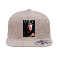 Andrea Bocelli - Italian Operatic Tenor And Multi-instrumentalist 5 Panel Snapback Cap | Artistshot