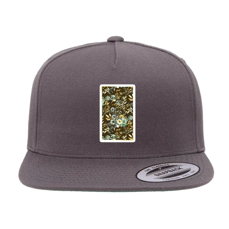 Tropical Paradise 5 panel snapback cap by kafaa2 | Artistshot