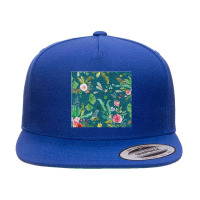 Paradisio Floral 5 Panel Snapback Cap | Artistshot