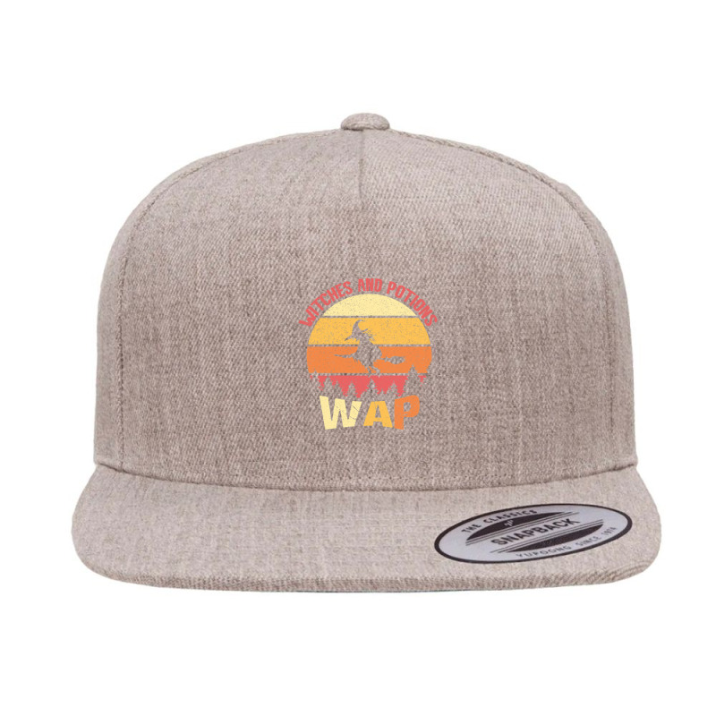 Womens Witches And Potions Wap 5 Panel Snapback Cap | Artistshot