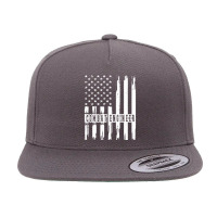 Proud Combat Engineer Us Flag Combat Engineering Pullover Hoodie 5 Panel Snapback Cap | Artistshot