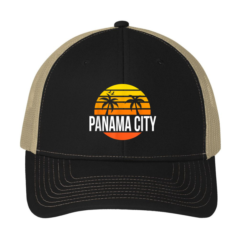 Panama City Florida Vintage T Shirt Retro Beach Style Pa Trucker Cap by kogmor58594 | Artistshot