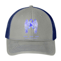 Esophageal Cancer T Shirtfaith Hope Love Esophageal Cancer Awareness W Pa Trucker Cap | Artistshot