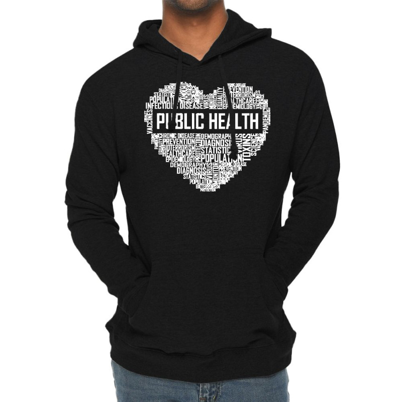 Public Health T  Shirt Public Health Heart T  Shirt Lightweight Hoodie by uabshire421 | Artistshot