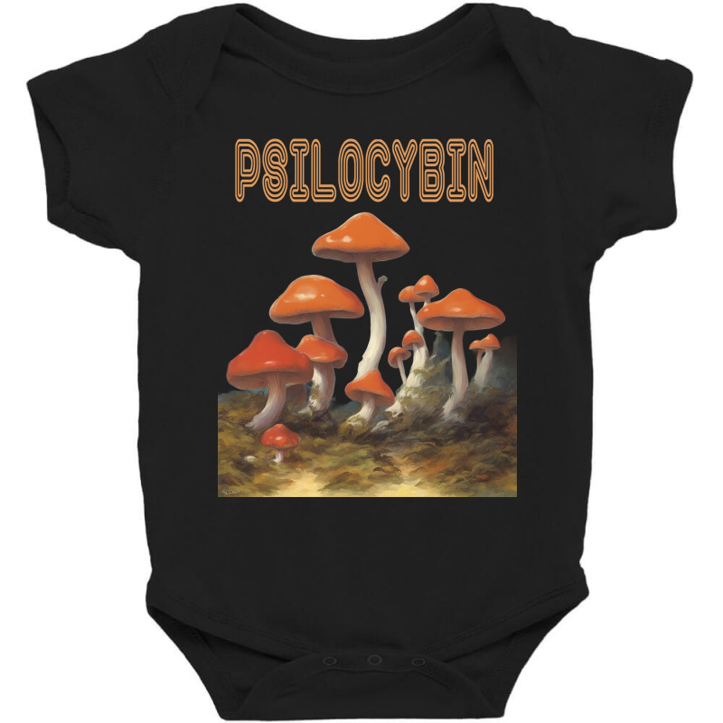 Psilocybin Baby Bodysuit by Kiwi88 | Artistshot