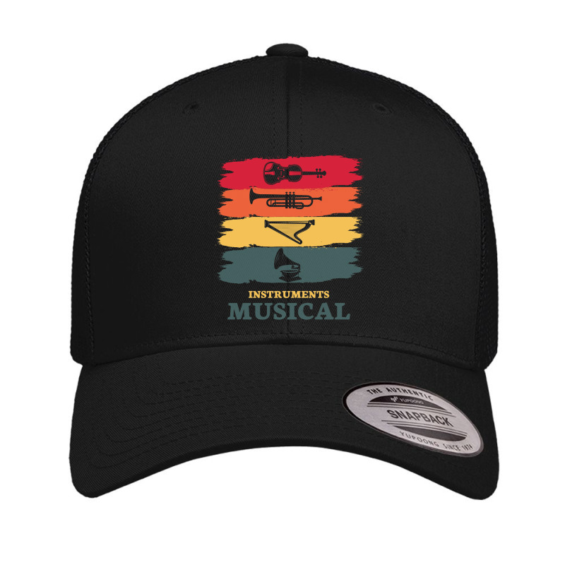 Some Musical Instruments Retro Trucker Cap by New Nice Shirt | Artistshot