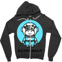 Cowboys Astronaut Zipper Hoodie | Artistshot