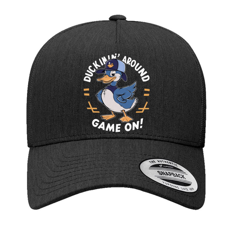 Duckin' Around Game On Yupoong Trucker Cap by John Nichols | Artistshot