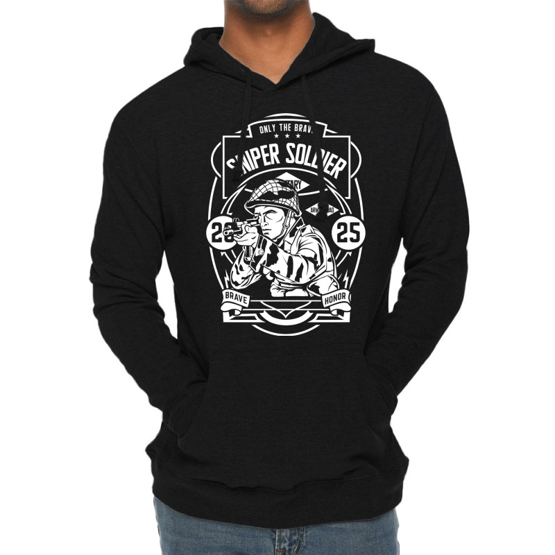 Sniper Soldier Lightweight Hoodie | Artistshot