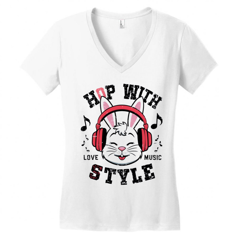 Love Music Women's V-neck T-shirt | Artistshot