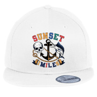 Marlin Fishing Club Flat Bill Snapback Cap | Artistshot