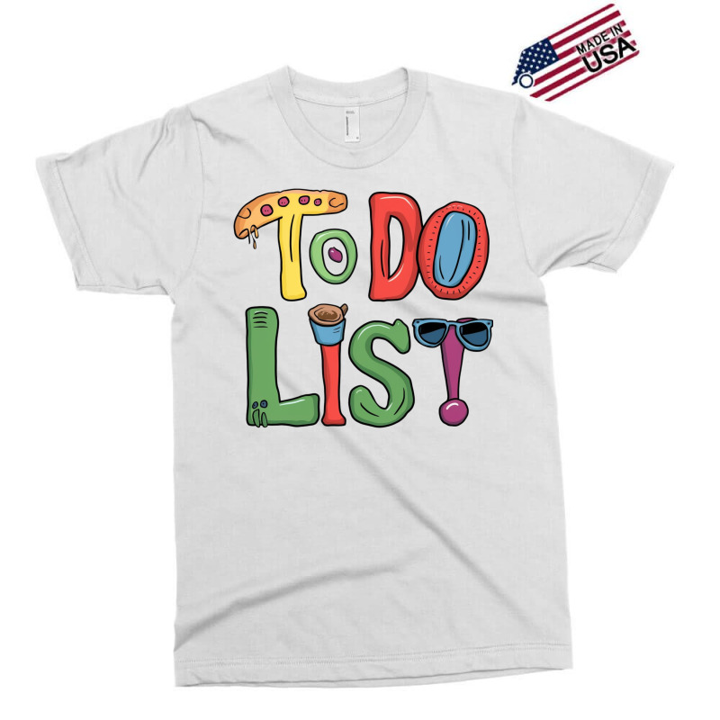 To Do List Exclusive T-shirt by Charity Aduset | Artistshot