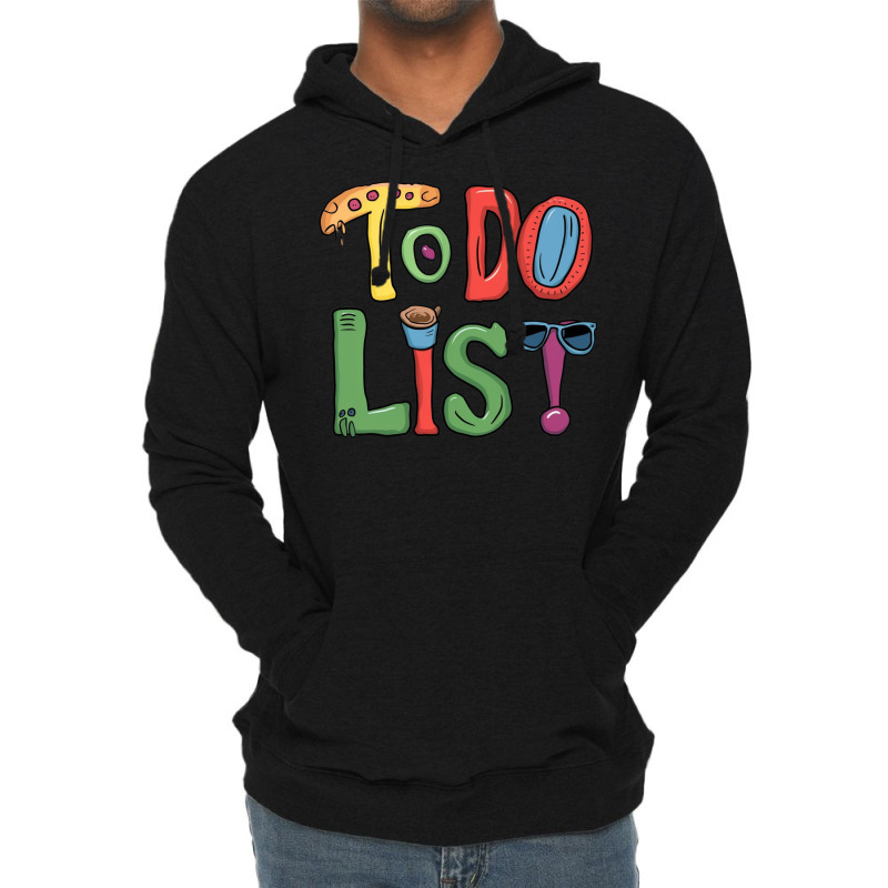 To Do List Lightweight Hoodie by Charity Aduset | Artistshot