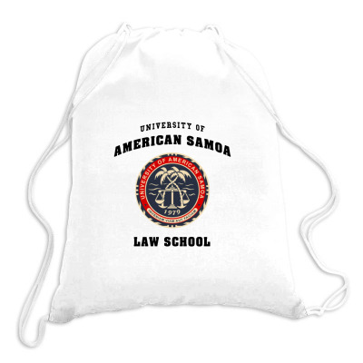 Samoa Law School Logo Drawstring Bags Designed By Adore