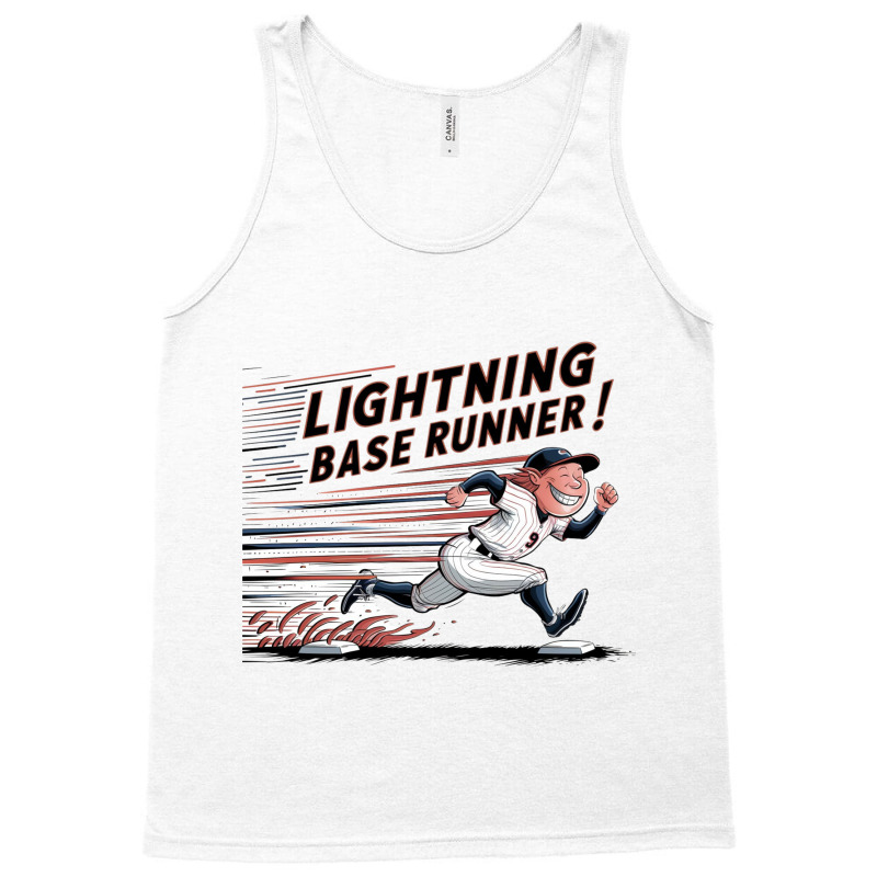 A Joyful Baseball Character Tank Top | Artistshot