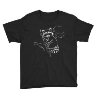 A Raccoon Cute Youth Tee | Artistshot