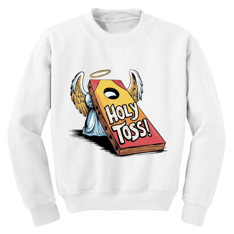 Holy Toss Youth Sweatshirt | Artistshot