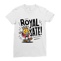 Royal Skate Ladies Fitted T-shirt | Artistshot