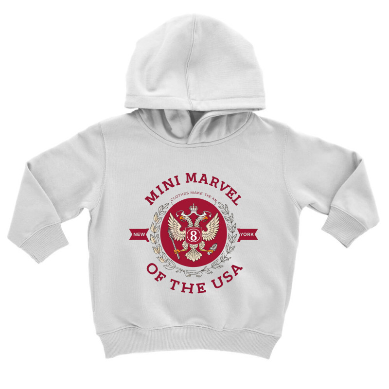 Mini Marvel Of The Usa Toddler Hoodie | Artistshot