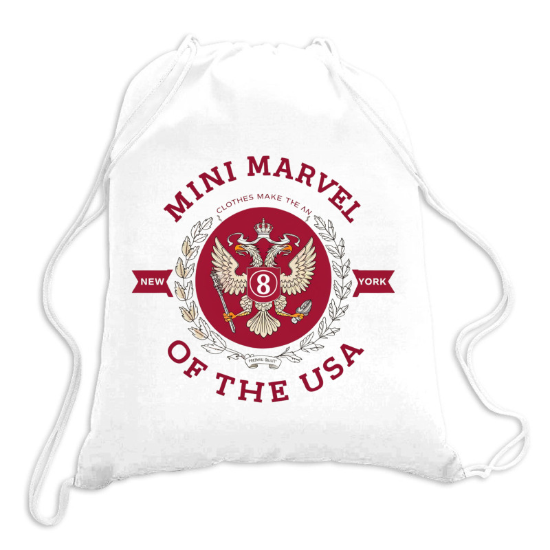 Mini Marvel Of The Usa Drawstring Bags | Artistshot